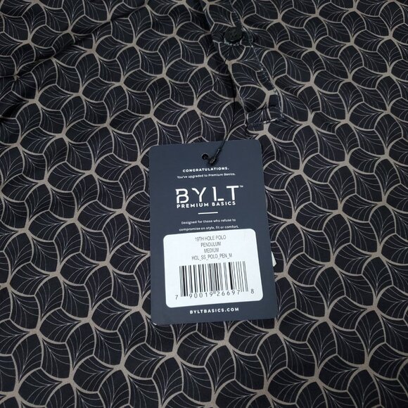 Bylt 19th Hole Polo Shirt Men’s Size Medium Pendulum Golf Performance Stretch - Picture 5 of 7